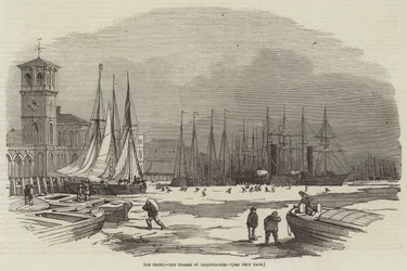 The Frost, the Thames at Billingsgate